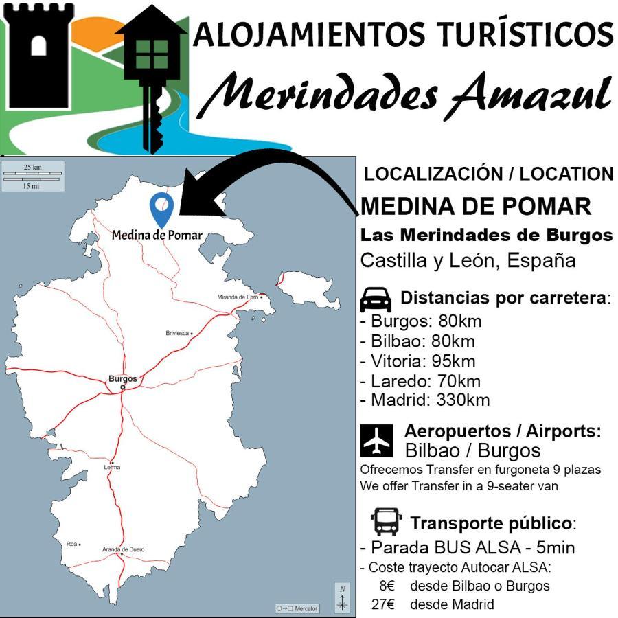 Merindades Amazul Milano - Piso Turistico - Medina De Pomar Ngoại thất bức ảnh